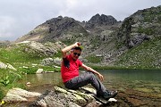 83 Lago dei curiosi (2112 m) con vistya in Madonnino